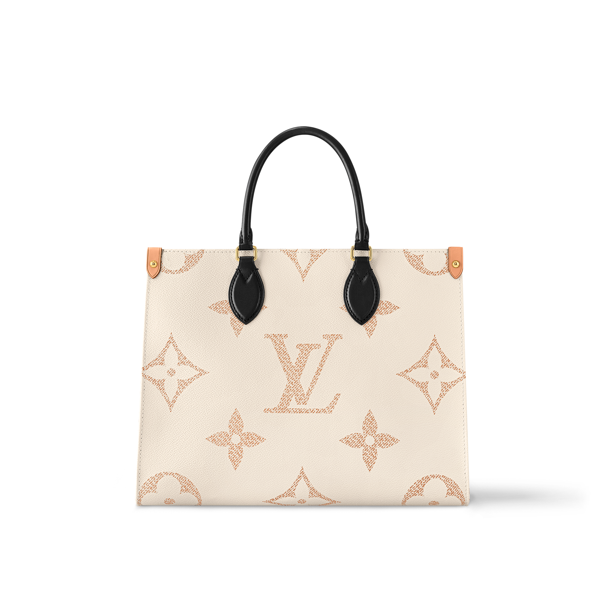 OnTheGo MM Tote Bag Luxury Monogram Canvas Brown LOUIS VUITTON